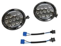 SMR 7 in. Round LED Headlights 07-18 Jeep Wrangler JK - Click Image to Close